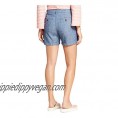 7 Encounter Women's Low Rise Casual Stretch Cotton Chino 5" Shorts