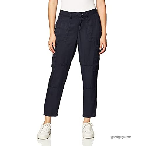  Brand - Daily Ritual Women's Lyocell Slim Fit Patch Pocket Cargo Pant