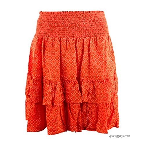 LAUREN RALPH LAUREN Women's Printed Tiered Skirt