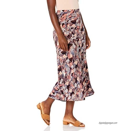 NINE WEST Women's Printed Midi Skirt