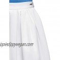 oodji Ultra Women's Wavy Pleat Zipper Skirt
