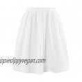 oodji Ultra Women's Wavy Pleat Zipper Skirt