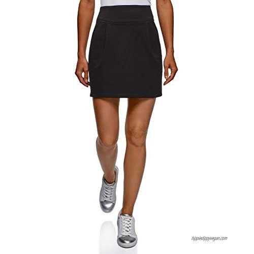 oodji Ultra Women's Zipper Jersey Skirt