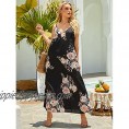 ZANZEA Womens Floral Print Maxi Dress Casual Summer V Neck Long Boho Beach Sundress Plus Size