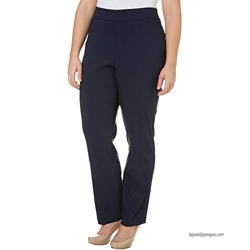 Coral Bay Plus Solid Pull On Millennium Pants