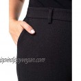 Liverpool Women's Kelsey Trouser Patterned Knit Black Grey