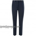 oodji Collection Women's Slim-Fit Pleated Trousers