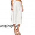 Cheapcotton Women's High-Waisted Fit and Wide Leg Culotte Pant