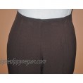 NKD Women's Slimming Espresso Brown Dress Pants