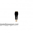 Sunblossom Women's Floral Capri Pants - Black