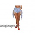 Diamond Sequin Denim Shorts Women Vintage Ripped Hole Fringe High Waist Jean Shorts Streetwear Hip Hop Jeans Shorts