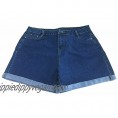 Sexyshine Women's High Waist Casual Loose Stretch Jeans Denim Shorts