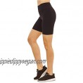 Cotton Leggings - Women's Mid Thigh 15" Short Cotton Leggings - 3 in a Pack