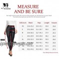 MCEDAR Women’s Faux Leather Leggings Plus Size Girls High Waisted Sexy Skinny Pants