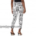 SLIM-SATION Women's Pull on Print Ankle Pant