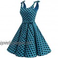Bbonlinedress 1950's Bowknot Vintage Retro Polka Dot Rockabilly Swing Dress