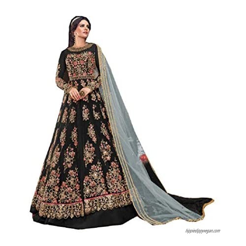 Delisa Indian/Pakistani Bollywood/eid wear Party Wear Long Anarkali Gown for Womens 6103