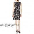  Brand - Lark & Ro Women's Sleeveless Wrap Skirt Dress