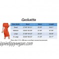 Geckatte Womens Work Pencil Bodycon Dresses Summer Short Sleeve Business Midi Dress with Belt