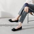 Ataiwee Women's Ballet Flats - Round Toe Suede Classic Cozy Easy Flat Shoes.