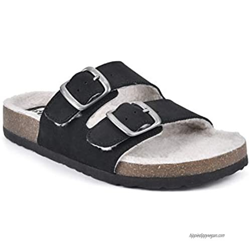 WHITE MOUNTAIN Shoes Helga Leather Footbeds Sandal