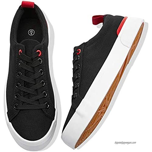 Womens Canvas Shoes Low Cut Canvas Sneakers Walking Running Shoes