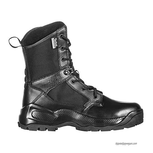 5.11 Women's ATAC 2.0 8" Tactical Side Zip Storm Military Combat Boot  Style 12406  Black