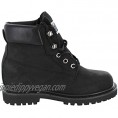 Safety Girl II Steel Toe Work Boots - Black