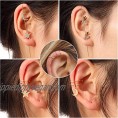 15 Pcs Ear Wrap Crawler Hook Earrings for Women - Gold Ear cuffs for Women Ear Cuff Earrings for Teen Girls - Ear Climber Earrings Clip On Cartilage Earrings
