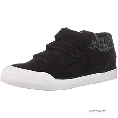 DC Women's Evan HI V SE Skate Shoe  Black/Black/Black Print  10 B M US