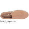 KAANAS Women's Santa Fe Fashion Skate Shoe Slip-On Casual Sneaker  Sand  8