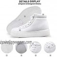 Ladybug Happy Flying On Sunflower Wedge Sneakers for Women Fashion High Top Shoes Casual Platform Ankle Teens Girls