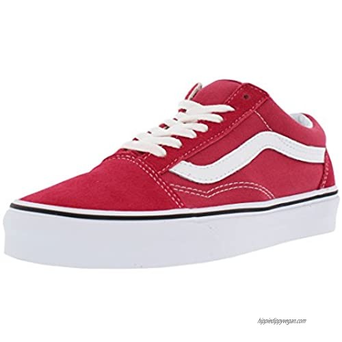 Vans Old Skool Skateboarding Mens 12/Womens 13.5 Color: Crimson/True White