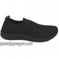 EozLink Womens Walking Shoes - Casual Slip on Sneakers Breathable Knit Flat Walking Sock Shoes Sneakers for Women