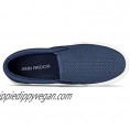 JENN ARDOR Womens Slip On Sneakers Perforated Flats Comfortable Walking Fashion Tennis Shoes