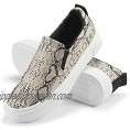 jenn-ardor Women’s Slip On Sneakers Perforated/Quilted Casual Shoes Fashion Comfortable Walking Flats