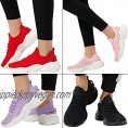SCICNCN Womens Walking Shoes Mesh Casual Lightweight Comfortable Slip-on Tennis Gym Running Sneakers