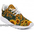 Sunflower Field Bloom Women's Jogging Shoes Lightweight and Comfortable Mesh Breathable Sneakers Casual Walking Sneakers