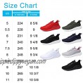 UUBARIS Women Walking Shoes Breathable Casual Sneaker Lightweight Running Athletic Slip On Tennis Shoes
