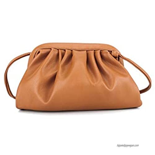 Aumaric Women’s Clutch Purse Lovely Dumpling/Cloud Pouch Handbag Messenger Bag for Girls with Adjustable Straps