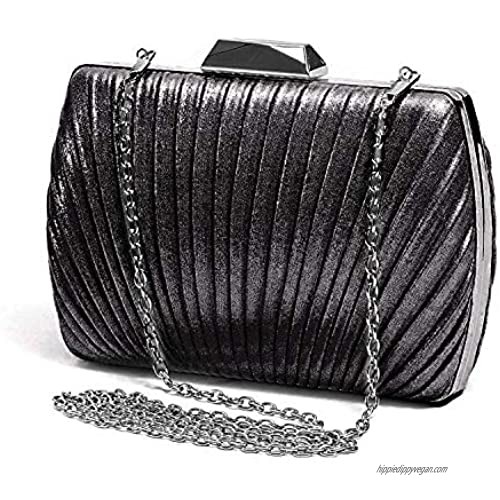 Lady Couture Shell Pleated Clutch Bag  Shell Bag