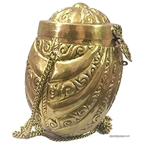 Unique Golden Vintage Sling bag for women party clutch Metal clutches Vintage Handmade Brass metal purse Antique Hand clutch…