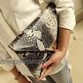 HYLong Women's Fashion Retro Snake Skin Envelope Bag Clutch Purse Evening Bag