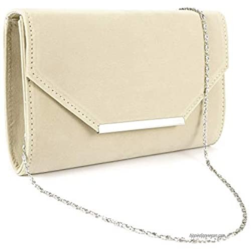 Women's Evening Clutch Bags  Anladia Envelope Clutch Purses Crossbody Bags