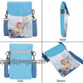 Veediyin Abaddon Crossbody Bags Canvas Small Cute Cell Wallet Bag Phone Purse with Shoulder Strap coin purse Candy Bag