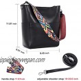 BROMEN Handbags for Women Leather Hobo Bags Designer Shoulder Bucket Crossbody Purse