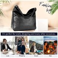 Hobo Handbags For Women Leather Purses and Handbags Large Crossbody Bags with Adjustable Shoulder Strap