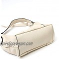 Janin Handbag Bucket Style Hobo Shoulder Bag with Big Snap Hook Hardware