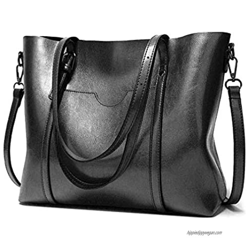 Pahajim Womens Leather Purses and Handbags Top Handle Satchel Bags Tote Bags Tote Purses for Women