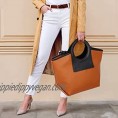 TOMCHAN Leather Satchel Purse Handbag for Women Tote Bag Shoulder Bag Top Handle Satchel Designer Ladies Purse Hobo Bags